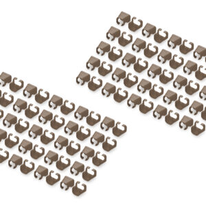 Farbclips für RJ45-Kabel Braun