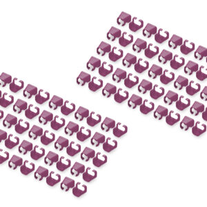 Farbclips f. RJ45-Kab. Magenta