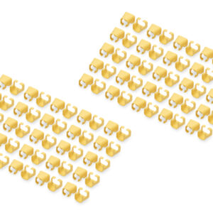 Farbclips für RJ45-Kabel Gelb