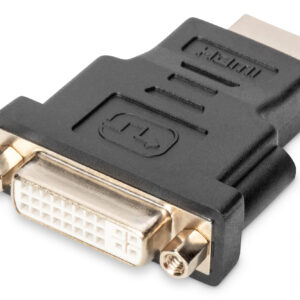 Adapter HDMI A ST DVI I BU