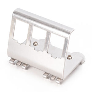Hutschienenadapter für 3x Keystone Modul