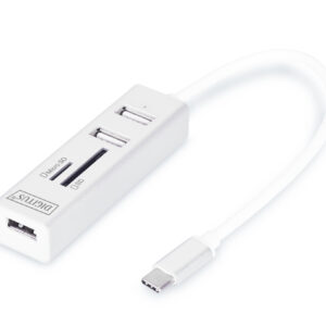 USB Hub 3x USB+SD+MicroSD