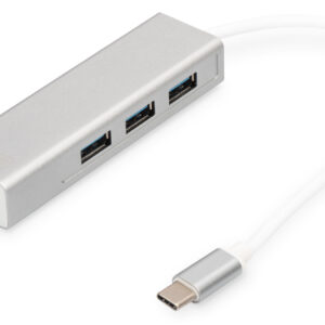 USB Hub 3x USB 3.0 Lan Typ-C