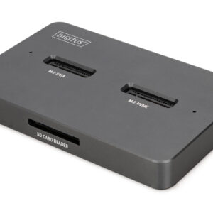 Dual Bay Nvme+SATA 2 in 1 SSD Docking Station