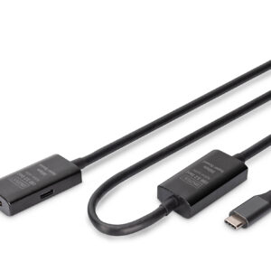 Aktives USB-C Verlängerungskabel, 10m