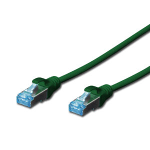 Patchk.Cat.5e 1m SF/UTP GRÜN