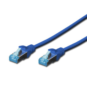 Patchk.Cat.5e 3m SF/UTP BLAU