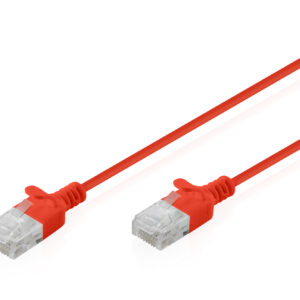 CAT 6 U-UTP Slim Patchkabel, Kupfer, LSZH