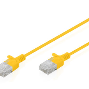 CAT 6 U-UTP Slim Patchkabel, Kupfer, LSZH