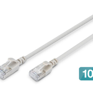 CAT 6A F-FTP Slim Patchkabel, Kupfer, LSZH