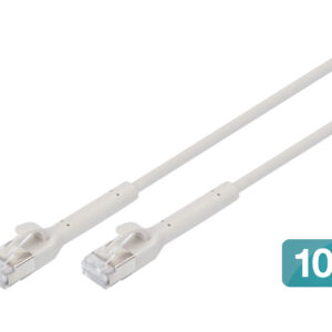 CAT 6A F-FTP abwinkelbares Patchkabel, Ku,TPE-LSZH