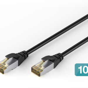 CAT 6A S-FTP Outdoor Patchkabel, Ku, PE, 10 Stk.