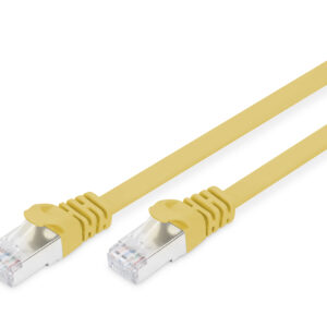 Patchk.Cat.6a U-FTP 5m Gelb