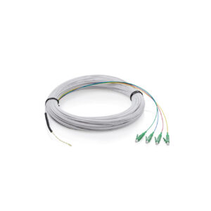 FTTH-Drop Kabel, Singlemode, 4 Fasern, LC/APC