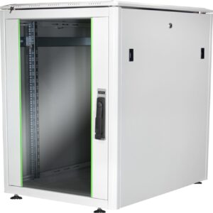 19" Schrank 16HE Glastür T 800