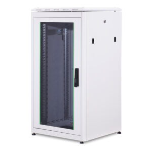 19" Schrank 22HE Glastür T 600