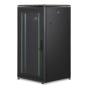 19" Schrank 22HE Glastür T 600