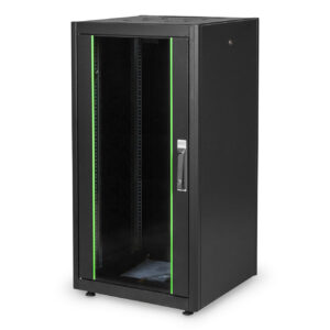 19" Schrank 22HE Glastür T 600