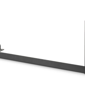 19" Mounting Bracket 4HE Black