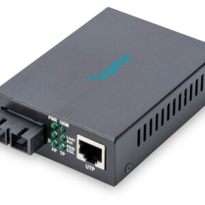Media Conv.SC/RJ45 Singlemode