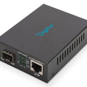 Media Conv.SFP/RJ45, PoE