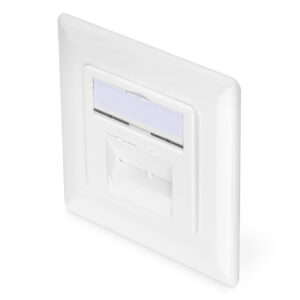CAT.6a Datendose,2xRJ45,UP