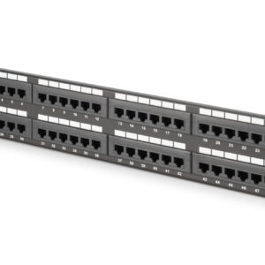 CAT.6 Patchpanel, 48xRJ45 UTP
