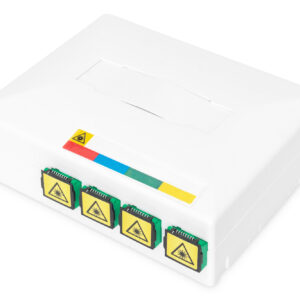 FTTH enclosure, mit 4x SC(APC)