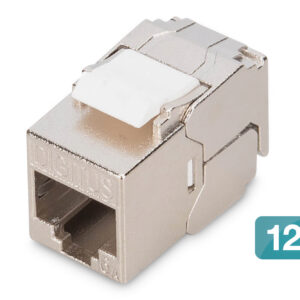 CAT 6A Kompaktgehäuse Keystone-Modul, geschirmt,