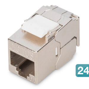 CAT 6A Kompaktgehäuse Keystone-Modul, geschirmt,