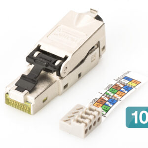 CAT 6A Feldanschlussstecker, STP, 10er Set