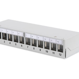 Patchpanel Modular 12port 1HE