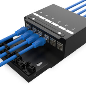 Konsolidierungspunkt-Box, 6 Ports Keystone-Module
