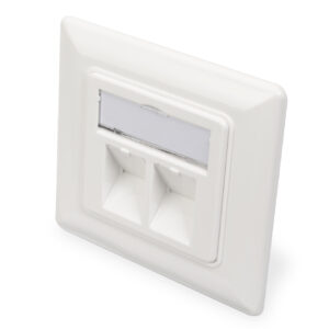 Keystone Jack Rahmen 2 port