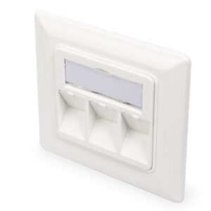 Keystone Jack Rahmen 3 port
