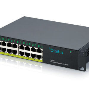 10 inch 16-Port Gigabit Unmanaged PoE+ Switch,