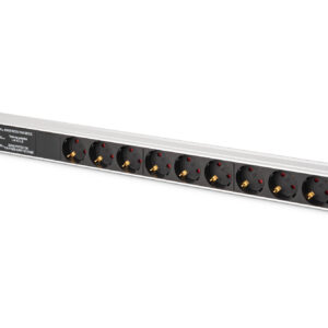 Aluminium PDU, vertikal, ÜSS, Frequenzfilter, 2m