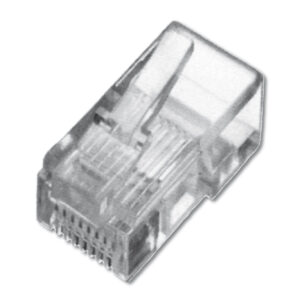 Modular Stecker, für Rundkabel, 8P8C
