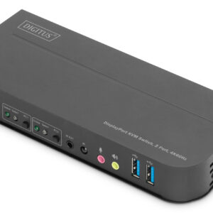 KVM SWITCH 2 Port, 2xDP in