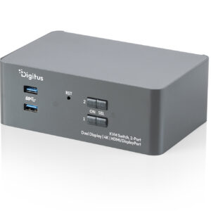 KVM Switch Dual Input HDMI+DP