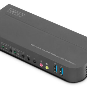 KVM Switch 2 Port HDMI 4K USB