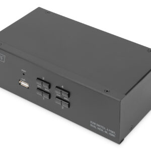 KVM Switch DUAL HDMI 4Fach