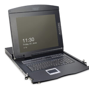 19"Konsole 1U 17"TFT KVM 8p.