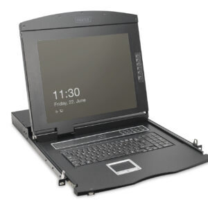 19"Konsole 1U 19" KVM 8p.CAT