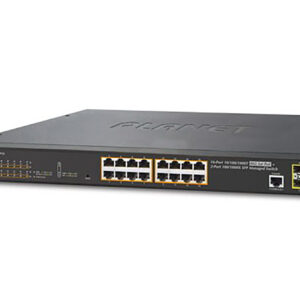 PoE Switch 16x10/100/1000 2SFP