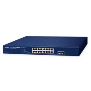 PoE Switch 16x10/100/1000 2SFP