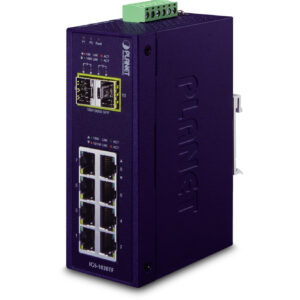 Indus. Switch, 8x10/100/1000T
