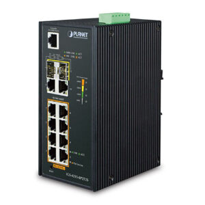 Industrie PoE+ Switch 8+2