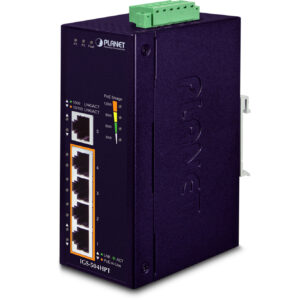 Industrie GE PoE+ Switch 4+1