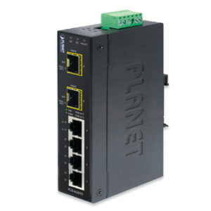 Indus. Switch, 4x10/100/1000TX